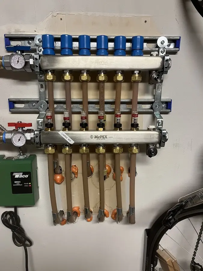 Plumber performing Leak Detection at a residential property in Shiloh